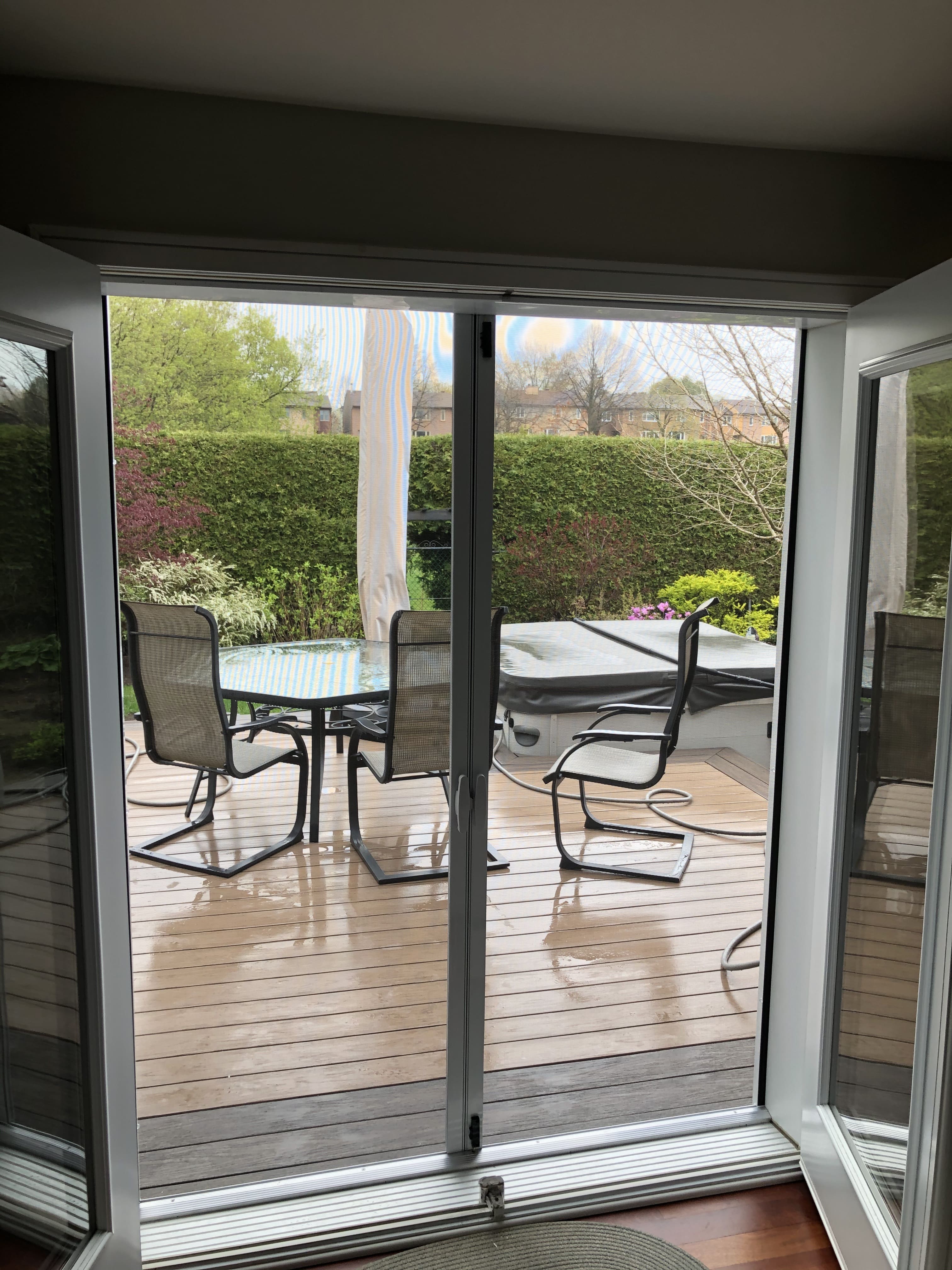 Retractable Screen Double